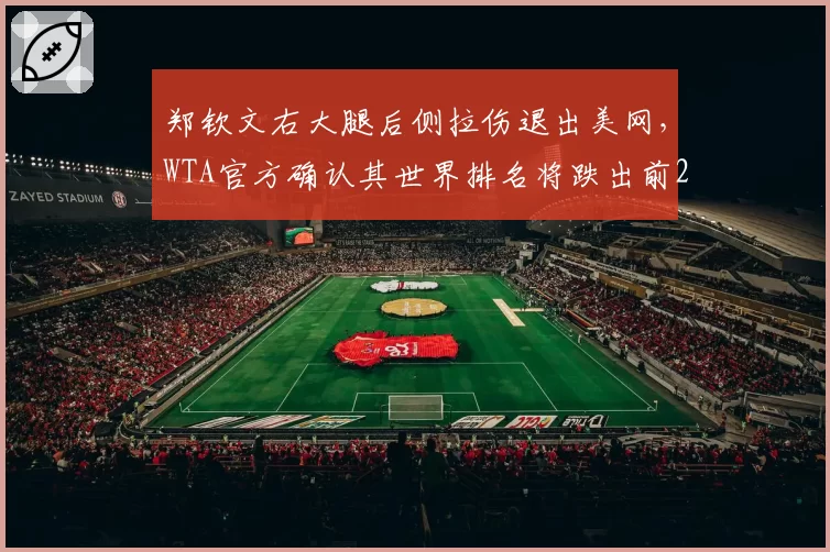 郑钦文右大腿后侧拉伤退出美网，WTA官方确认其世界排名将跌出前20