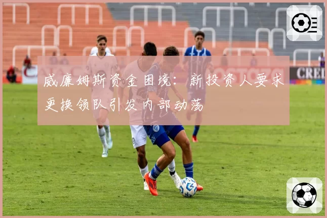 威廉姆斯资金困境：新投资人要求更换领队引发内部动荡